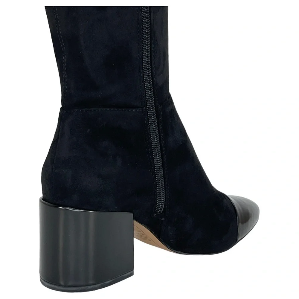 International Concepts Alvita OTK Faux Leather Suede Womens Boots 5M
